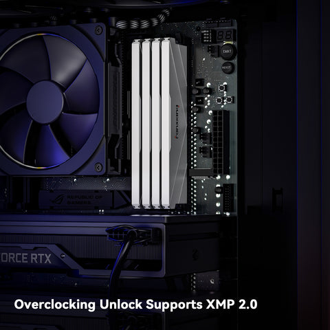 fanxiang DDR4 RAM 16GB (2x8GB) 3200MT/s Desktop Computer Memory,XMP 2.0 Overclockable Memory Module for AMD & Intel Platforms - for Gaming, Streaming, and Professional Work