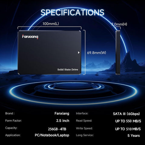 Fanxiang S101Q SATA III Internal SSD Up to 560MB/s