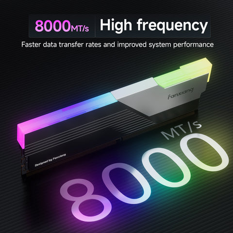 FanXiang RGB DDR5 RAM デスクトップメモリ - 