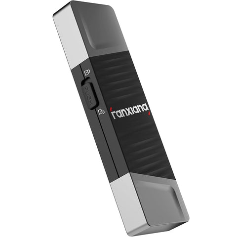 fanxiang 256GB USB Memory Stick with USB A and USB C Interfaces, Up to 550MB/s, 256GB External SSD, USB3.2 Gen2 Portable SSD for Windows/Android/Mac OS System- F397