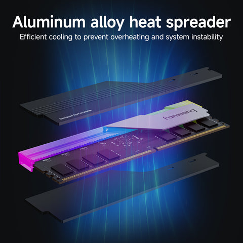 FanXiang RGB DDR5 RAM デスクトップメモリ - 