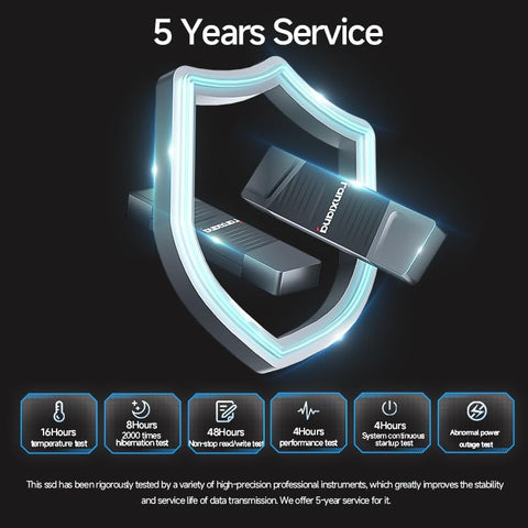 fanxiang 256GB USB Memory Stick with USB A and USB C Interfaces, Up to 550MB/s, 256GB External SSD, USB3.2 Gen2 Portable SSD for Windows/Android/Mac OS System- F397