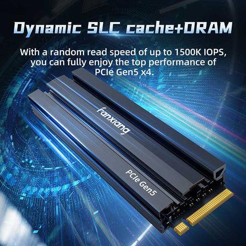 FanXiang S900 Pro PCIe 5.0 NVMe M.2 内蔵 SSD 